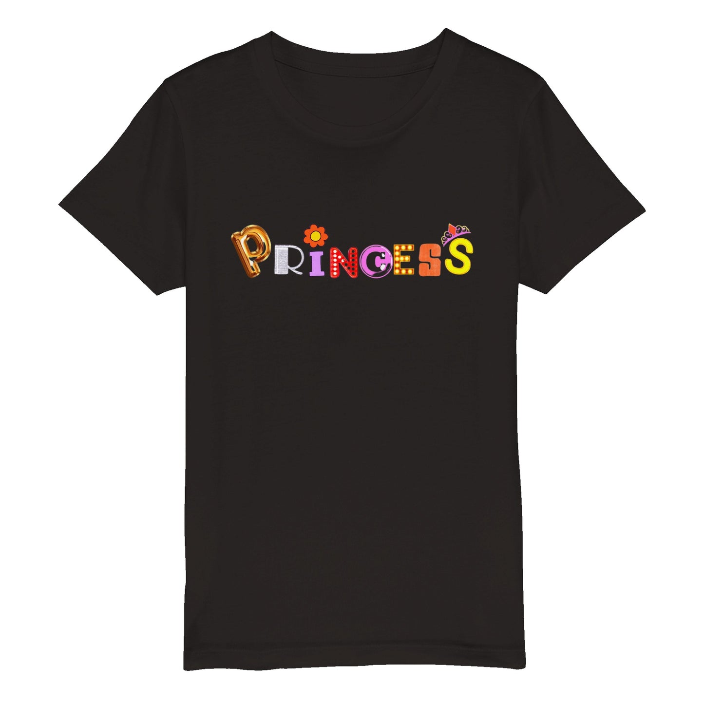 Princess, Organic Kids Crewneck T-shirt