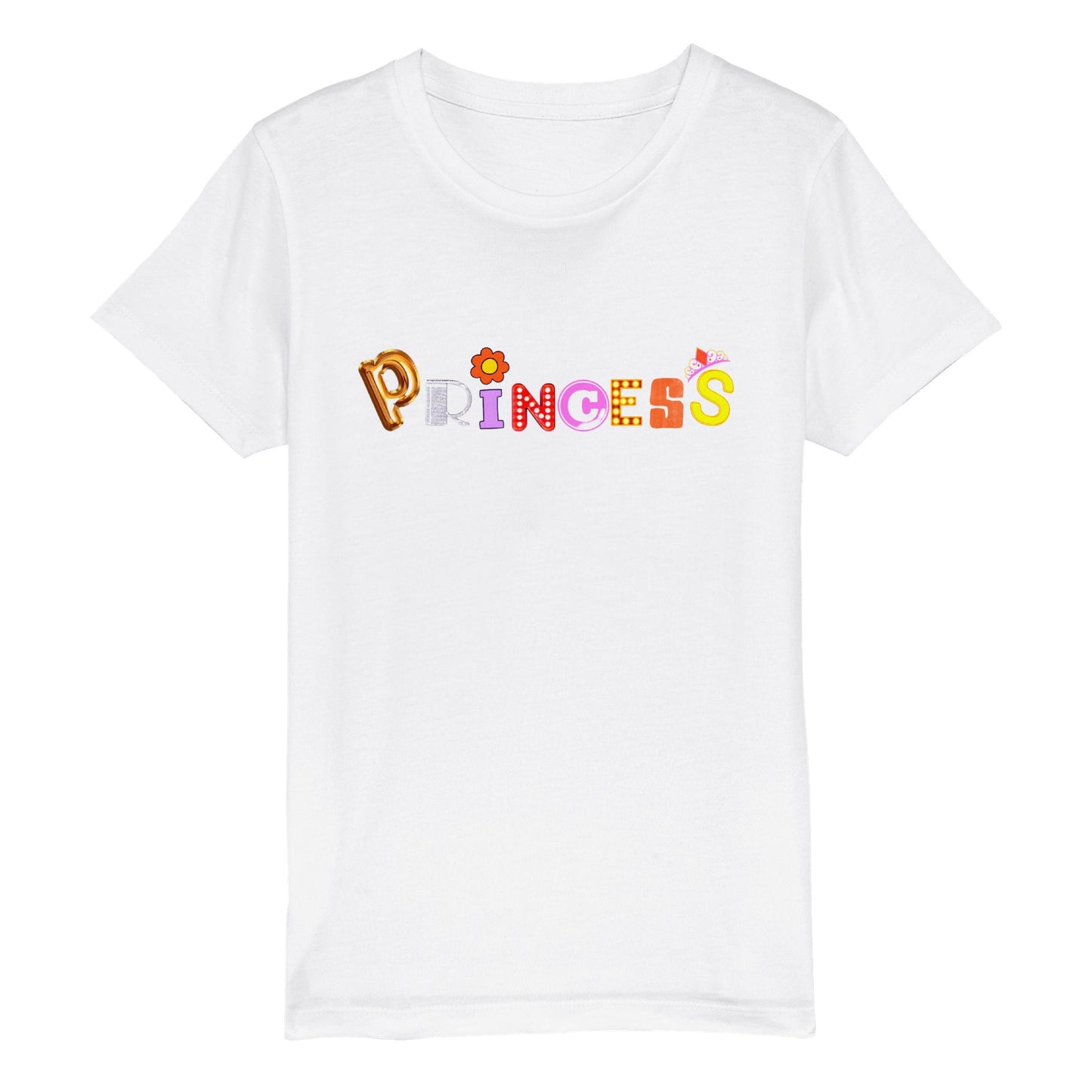 Princess, Organic Kids Crewneck T-shirt