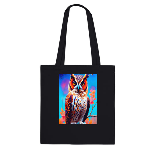 Cheeky Owl, Classic, Eco Tote Bag