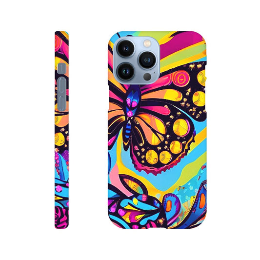 Funky Butterfly-Slim Durable Phone Case.