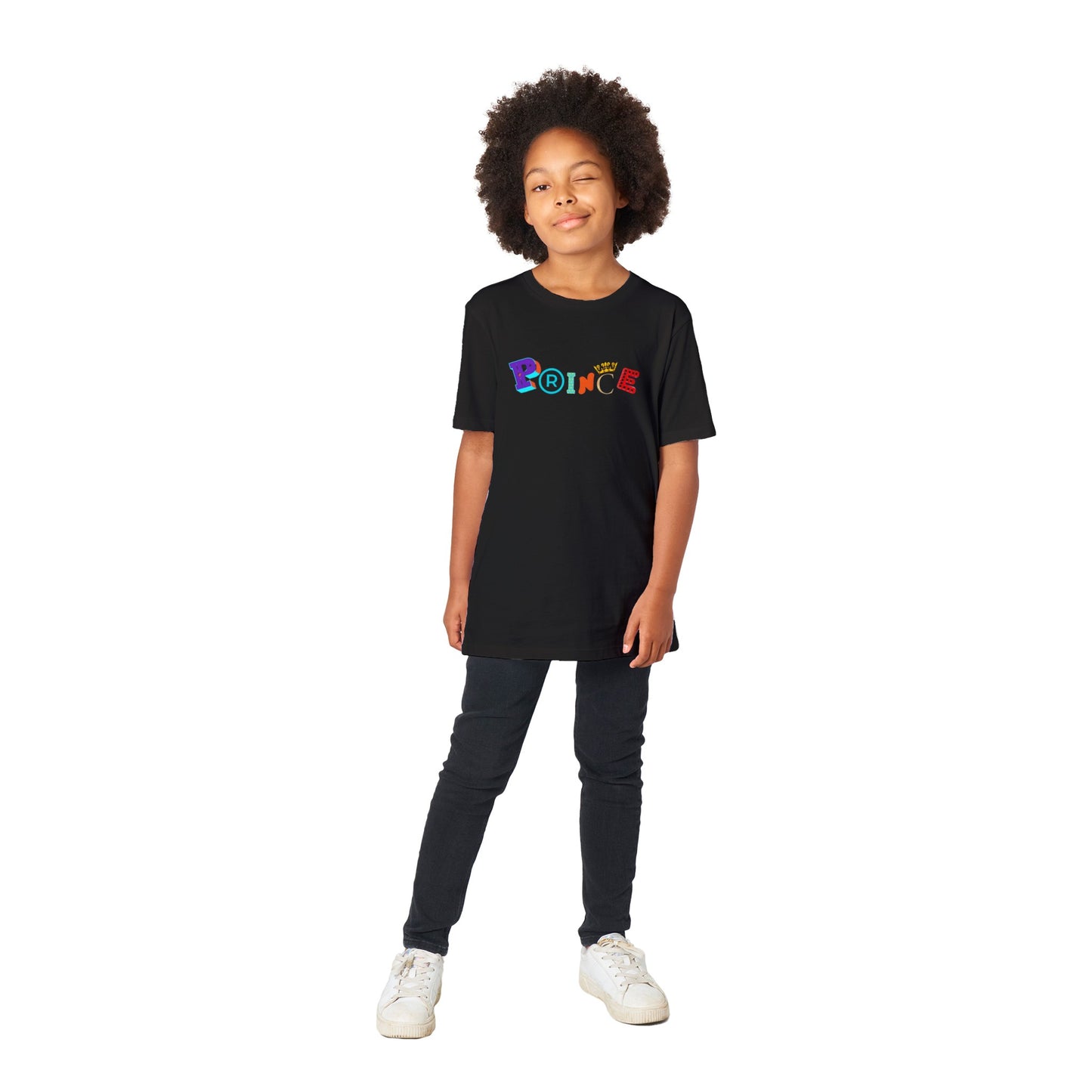 Prince, Organic Kids Crewneck T-shirt