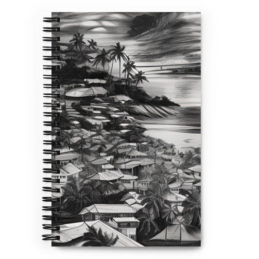 Down the Coast, Spiral notebook