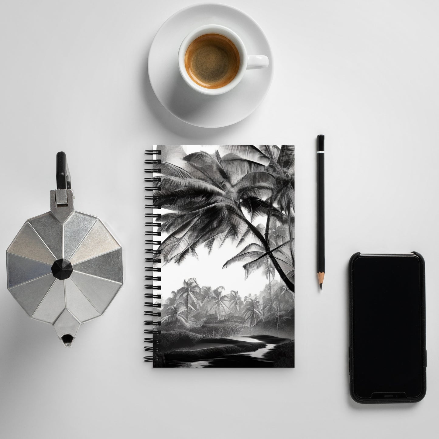 Coconut View, Spiral notebook