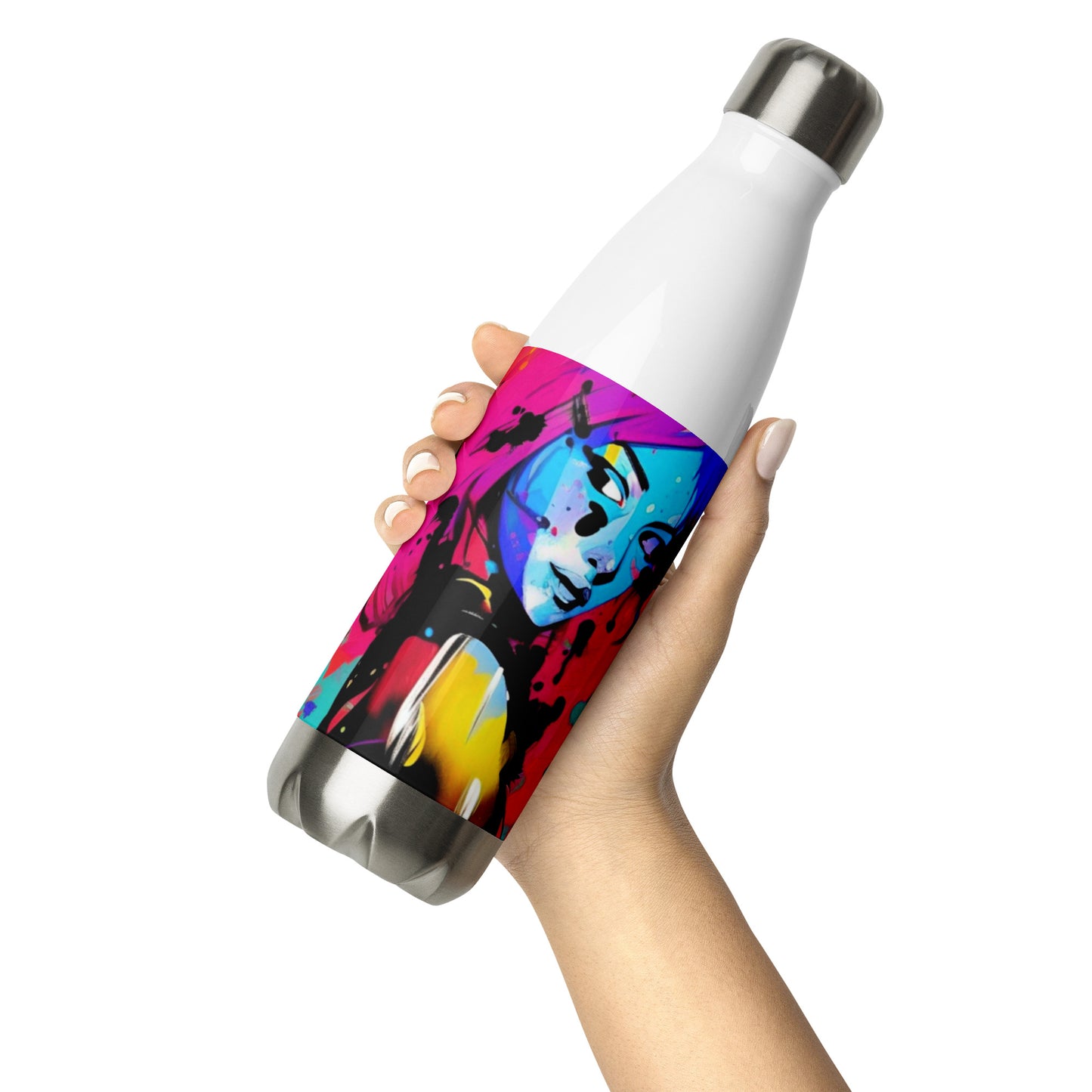 Hot Chick, Stainless Steel Water Bottle