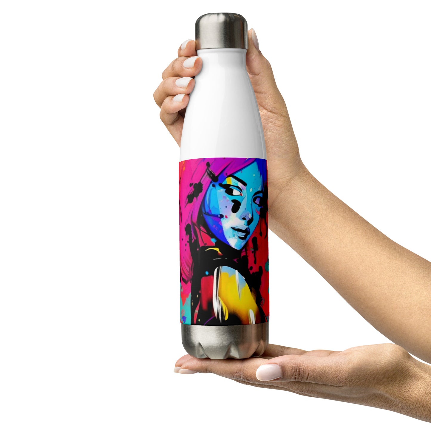 Hot Chick, Stainless Steel Water Bottle