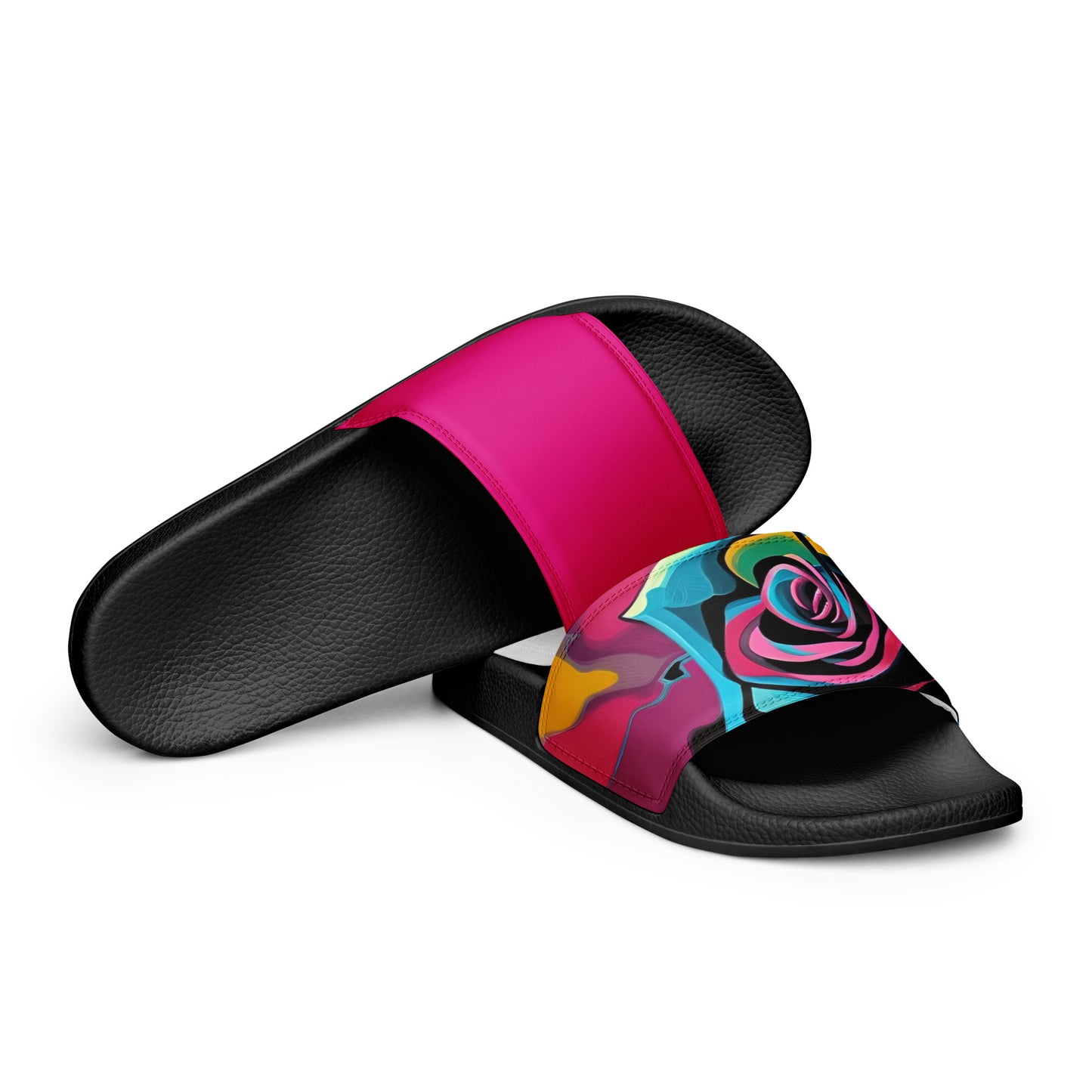 Rainbow Rose, Women's slides