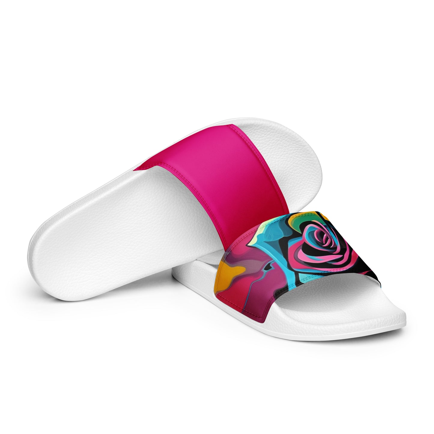 Rainbow Rose, Women's slides