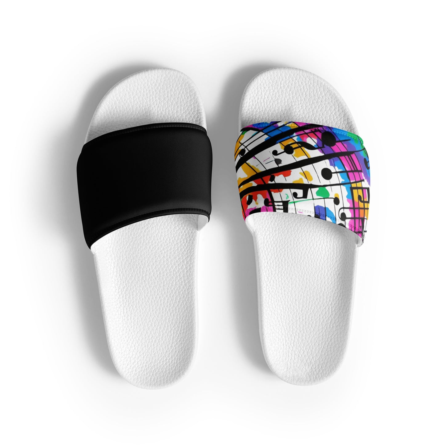 Musical, Women's slides ( black left slide )