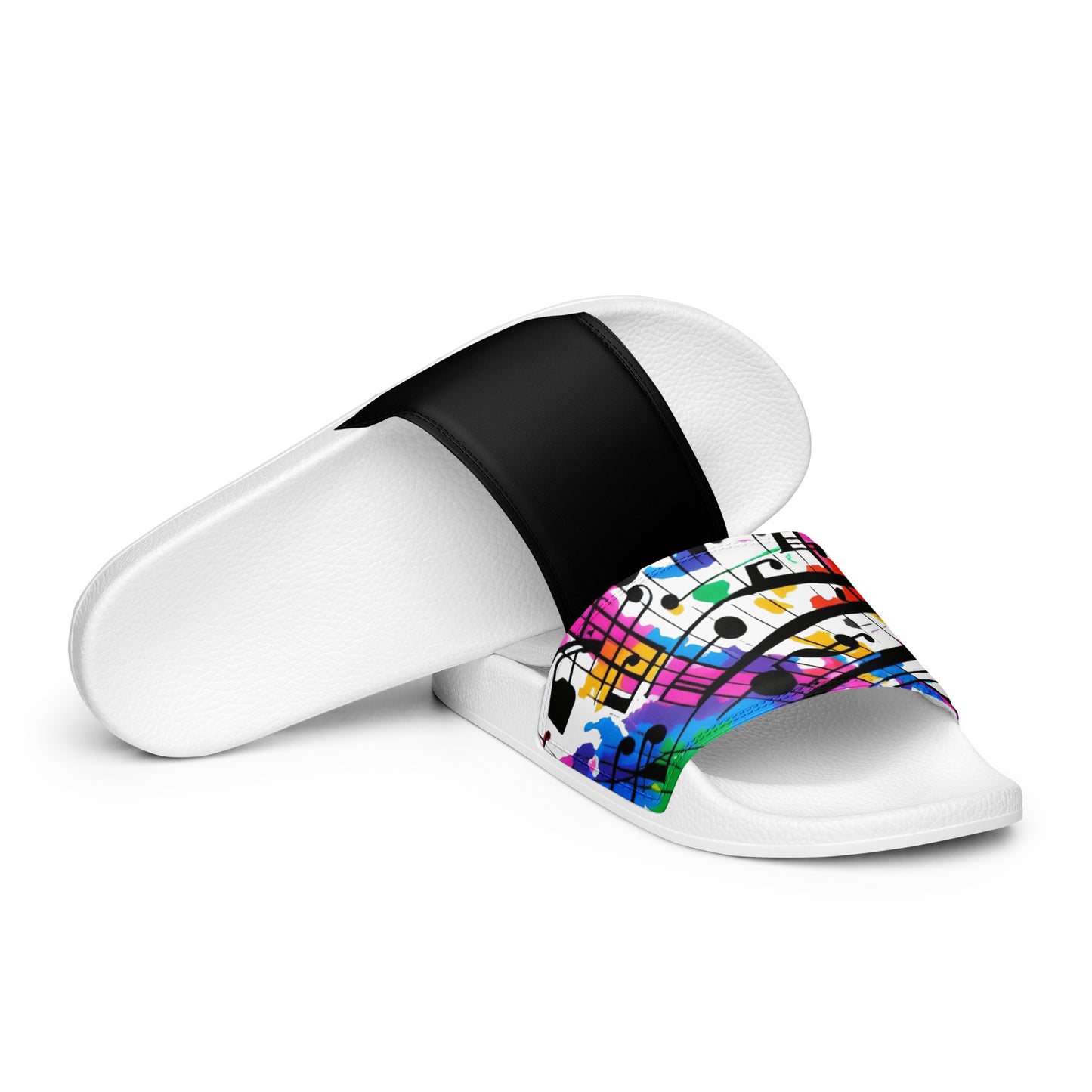 Musical, Women's slides ( black left slide )